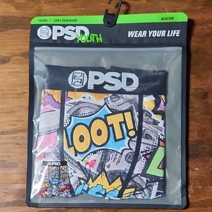 PSD Youth Comic Graphic Underwear - Multicolor